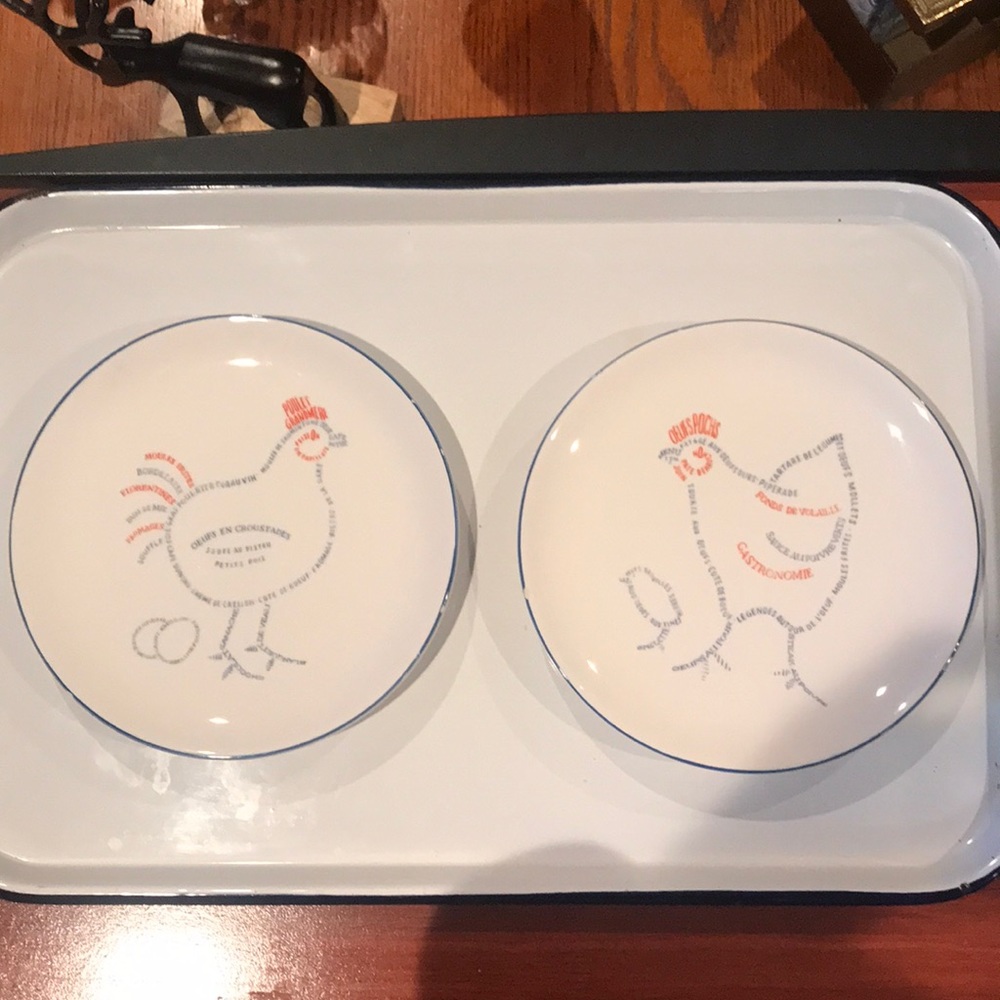 America Retold French Country Chicken Plates